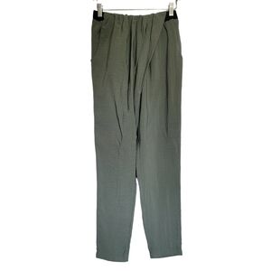 Rachel Roy Ruched Assymetrical High Rise Green Lounge Pants Size XS